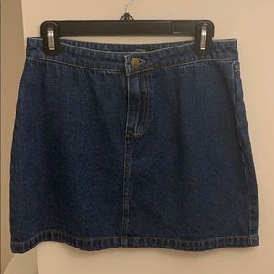 Vintage denim skirt